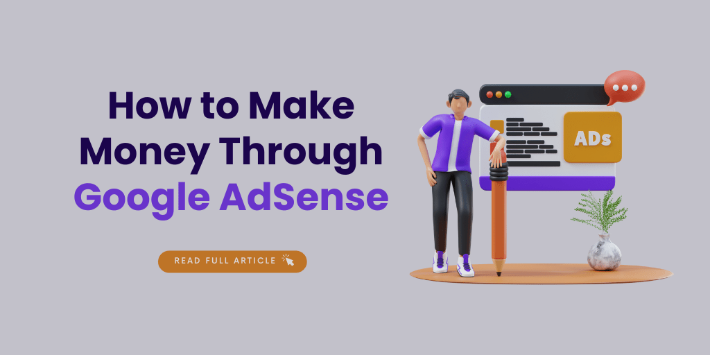 how to earn money from google adsense